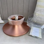 Rejuvenation Miles 6-INCH Flush Mount Fitter Brushed Copper Finish. No Glass. Fixed Price $79.97.