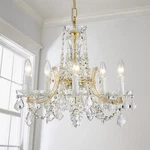 Agv Lighting CH001G Modern K9 Crystal Chandelier, Maria Theresa Style F.... Fixed Price $172.19.