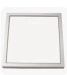Afx 6IN Square Led Surface Mount Ceiling Light Satin Nickel 3000K Dimmable. Fixed Price $9.88.