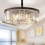 Meelighting Crystal Chandeliers Modern Contemporary Ceiling Lights Fixtures.... Fixed Price $154.67.