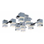 ET2 E31200-75PC 9-LIGHT 26"W Flush Mount Ceiling Light, Nova Collection. Fixed Price $600.00.