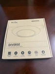 Maxim Diverse 7.5" Dimmable Led Flush Mount Disc, White. Fixed Price $10.00.