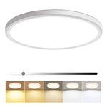Hunhun 16 Inch Dimmable Led Flush Mount Ceiling Light 4800LM Round Fixt.... Fixed Price $41.77.