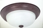 Nuvo Lighting 13" Flush Mount Alabaster Glass 60-206 (OR3UP). Fixed Price $45.00.