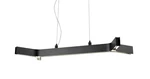 Z-lite 8002-42-LED Black Arcano 5-LIGHT 44"W Integrated Abstract Chandelier. Fixed Price $273.01.