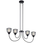 Kichler 52273 Voclain Light 42"W Linear Chandelier - Black. Fixed Price $26.95.