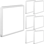 Maxziller 6 Pack 12 Inch Square White 3200LM Led Flush Mount Ceiling Light. Fixed Price $101.54.