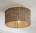 Allen + Roth #3481414 , Adara With Natural Rattan Shade. Fixed Price $50.08.