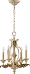 Florence - 4 Light Chandelier Transitional Style 16 Inches Wide By 19. Fixed Price $424.00.