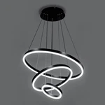 Viruhaka Modern Led Pendant Light, Black Circular Chandeller Fixture, Bnib. Fixed Price $89.83.