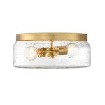 Designers Fountain Rose Marie Light Island Flush, Gold/rippled D323M-FM-BG. Fixed Price $115.60.