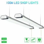 2PACK 100W Led Shop Light Garage Workbench Ceiling Lamp Linkable 4FT 5000K. Fixed Price $106.38.