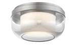 Kovacs P952-1-L First Encounter 10"W Led Flush Mount Bowl Ceiling Nickel. Fixed Price $30.92.