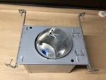 Qty Of 4 Juno Recessed Lighting Slope Housing Down-lites IC926 #102JMD9TOP*CO. Fixed Price $215.00.