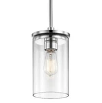 Kichler 43996 Polished Chrome Mini Pendant Hanging Light. Fixed Price $22.99.
