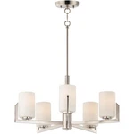 Maxim Lighting 21286SWSN Dart Chandelier Satin Nickel. Fixed Price $328.00.