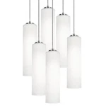 Afx Lighting Round Pendant, Satin Nickel/white - LEOP0412MBSNRND6. Fixed Price $668.00.