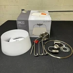 Read!!! Dsi Lighting Corbin 15" 2-LIGHT Brushed Nickel Semi-flush Mount Glass. Fixed Price $14.99.