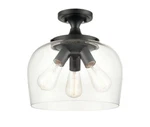 Millennium Lighting Ceiling 9713-MB Ashford 13"W Semi-flush, Black. Fixed Price $125.00.