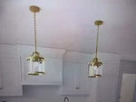 Kichler Farona 10.5 In. 1-LIGHT Gold Farmhouse Shaded Kitchen Pendant. Fixed Price $58.45.