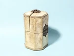 19THC French Vellum Covered Wood Empty Sewing Etui Box A/f Restoration Project. Fixed Price $272.06.