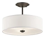 Kichler 43675OZ Shailene Semi-flush Mount In Olde Bronze. Fixed Price $134.97.