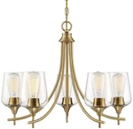 Savoy House 1-4032-5 Brass Octave 5-LIGHT 23"W Chandelier. Fixed Price $406.30.