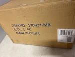 Millennium 170023-MB Annata 3-LIGHT 16" Flush Mount Drum Ceiling Fixture Matte. Fixed Price $69.12.