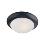Maxim Lighting Essentials 16.5" 3-LIGHT Flush Mount, Black/frosted 5852FTBK. Fixed Price $74.00.