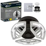 7 In. Spin Light Adjustable Heads 3500 Lumens Led Flush Mount Gray Color. Fixed Price $24.95.