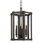 Hudson Valley Lighting Roxbury 6-LIGHT Pendant Distressed Bronze Finish With C. Fixed Price $513.60.