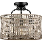 3 Light Convertible Semi-flush Mount 70-BEL-4442085 Bailey Street Home. Fixed Price $216.95.