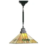 Meyda Lighting 13'SQ Martini Mission Pendant, Ha 59 Flame - 49115. Fixed Price $392.40.