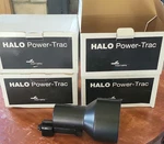 4 Halo Power-trac Track Light Fixture Head, Black, Mpn L-736-MBX, New In Boxes. Fixed Price $37.95.