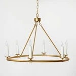 Ring Chandelier Brass Threshold Designed With Studio Mcgee: 6-LIGHT. Fixed Price $122.99.
