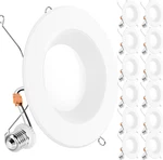Sunco 12 Pack 6 Inch Led Recessed Light, Retrofit Downlight Can Lights For Ceili. Fixed Price $84.99.