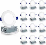 Meconard 12 Pack Ultra-thin Led Inch, 5000K/4000K/3000K 3CCT White. Fixed Price $79.77.