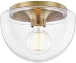 Mitzi Grace Aged Brass Flush Mount Light - 10" Wide, 7" High. Fixed Price $316.99.