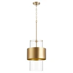 Quorum Light 12" Pendant, Aged Brass 8013-80. Fixed Price $583.00.