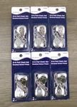 New Harbor Breeze 6-IN Brushed Nickel Metal Pull Chain Brand (pack Of 6) S6. Fixed Price $14.99.