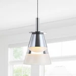 Jonathan 5" Contemporary Adjustable Metal Integrated Led Pendant, Chrome. Fixed Price $79.99.