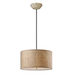 Dafina Drum Pendant 3 White -traditional Installation Lighting. Fixed Price $453.60.