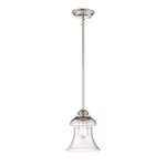 Savoy House Vintage 1-LIGHT Mini-pendant, Polished Nickel 7-4132-1-109. Fixed Price $44.99.