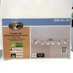 Hampton Bay 6-LIGHT 4 Ft. Chrome Integrated Led Track Lighting Kit 29206-HBU Nib. Fixed Price $80.00.