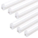 Hykolity 6 Pack Led Shop Light 4FT, T5 Integrated Single Fixture, 22W, 2200LM.... Fixed Price $63.90.