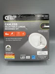 Commercial Electric Led Integrated Ultraslim Recessed Kit 6" 92332. Fixed Price $18.14.