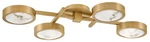 Fredrick Ramond FR31013 Cava 30"W Flush Mount Ceiling Fixture - Brass. Fixed Price $849.15.