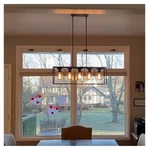Zosimio Light Farmhouse Chandelier. Fixed Price $110.00.