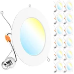 Sunco 12 Pack Retrofit Led Recessed Lighting 6 Inch, Can Lights For Ceiling, .... Fixed Price $90.12.