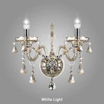 Modern 2-LIGHT Crystal Wall Sconces Lamp Decorative Lights Bedroom Hallway. Fixed Price $35.09.